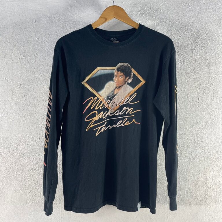 DIAMOND SUPPLY CO. × Michael Jackson Thriller ロングスリーブTシャツ ブラック