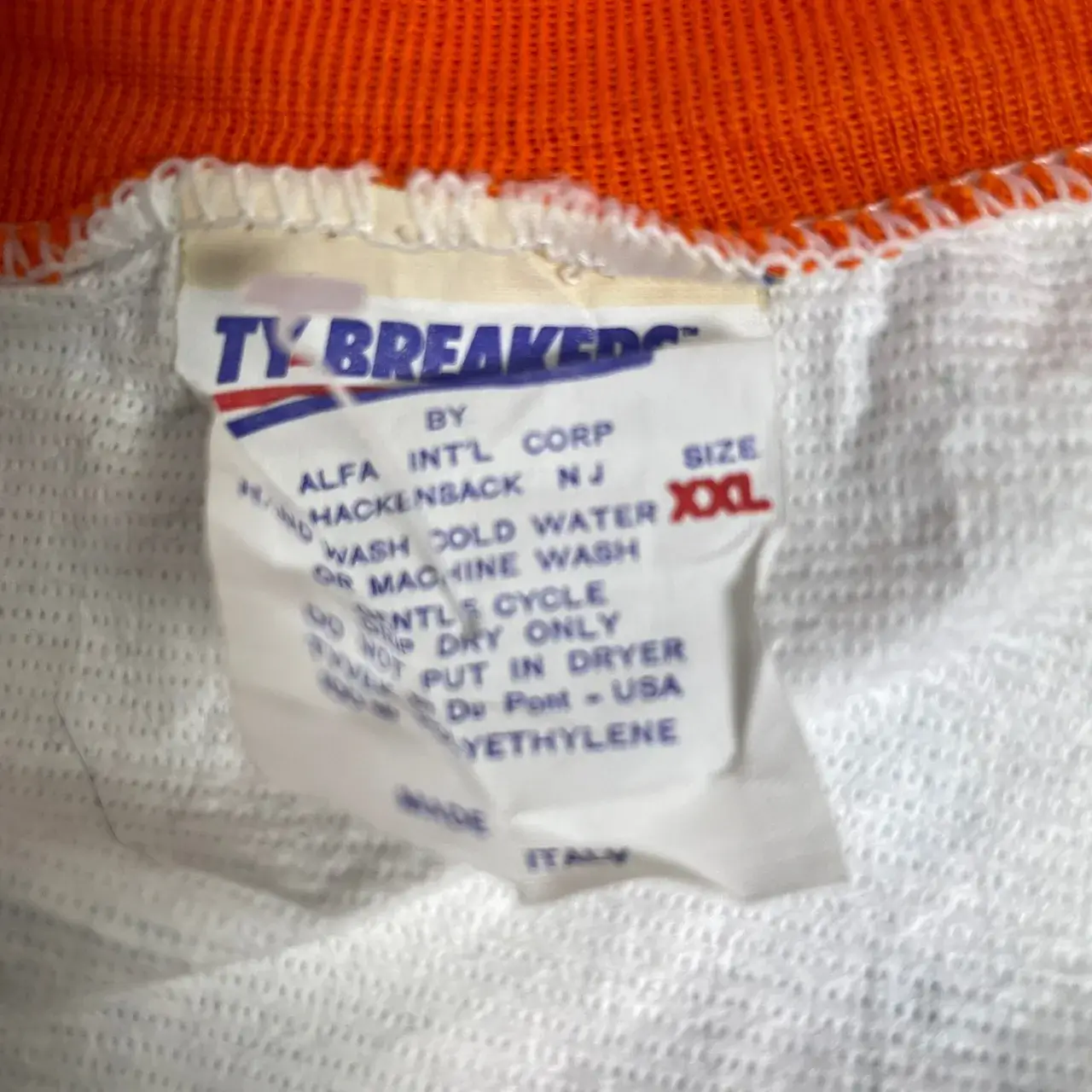 Vintage 80’s New York Knicks Tyvek ウィンドブレーカー 詳細3
