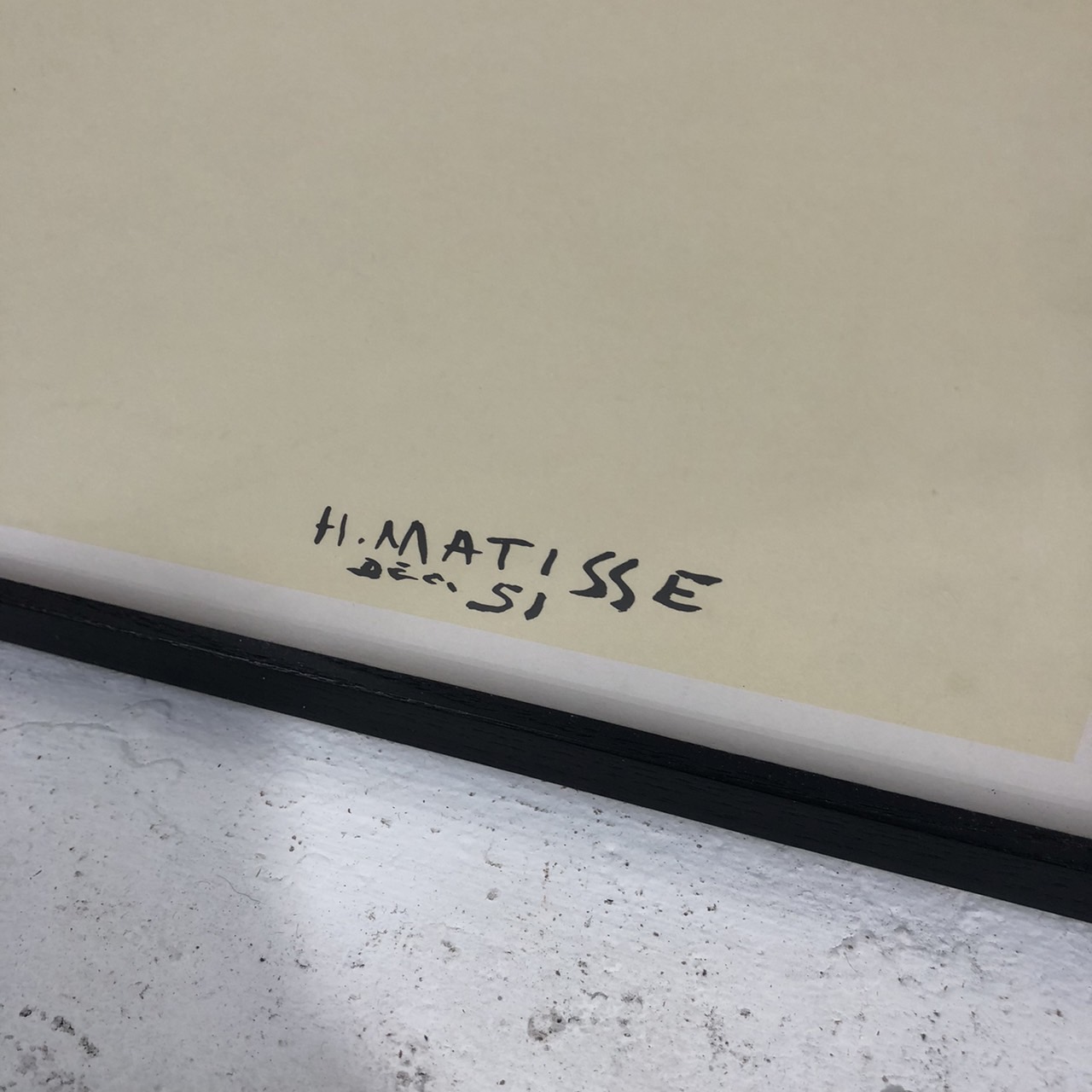 Henri Matisse Le platane. アンリ・マティス 低木 リトグラフ 詳細6