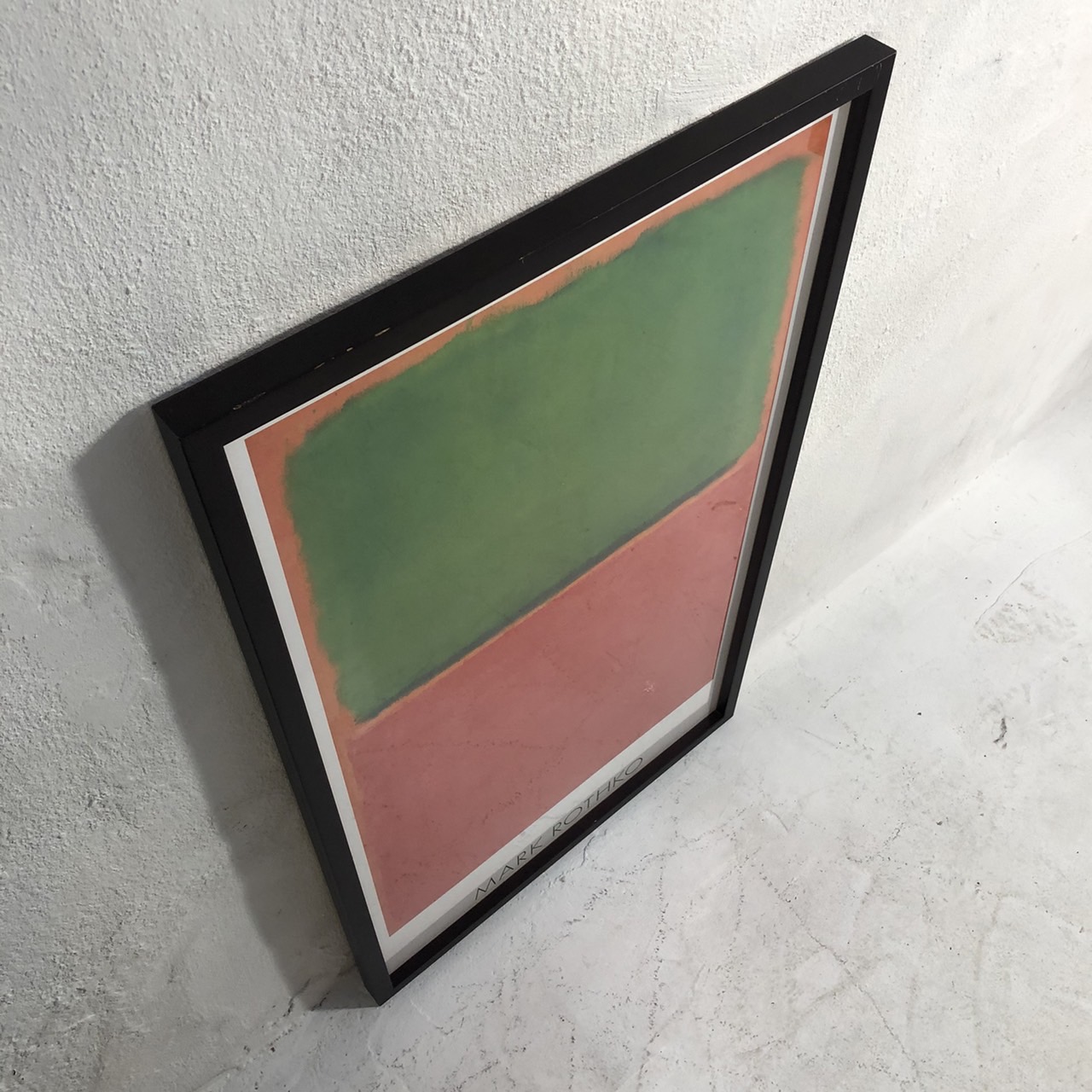 Mark Rothko Green Red on Orange 詳細2