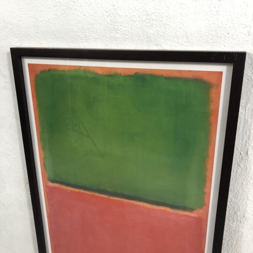 Mark Rothko Green Red on Orange 詳細3