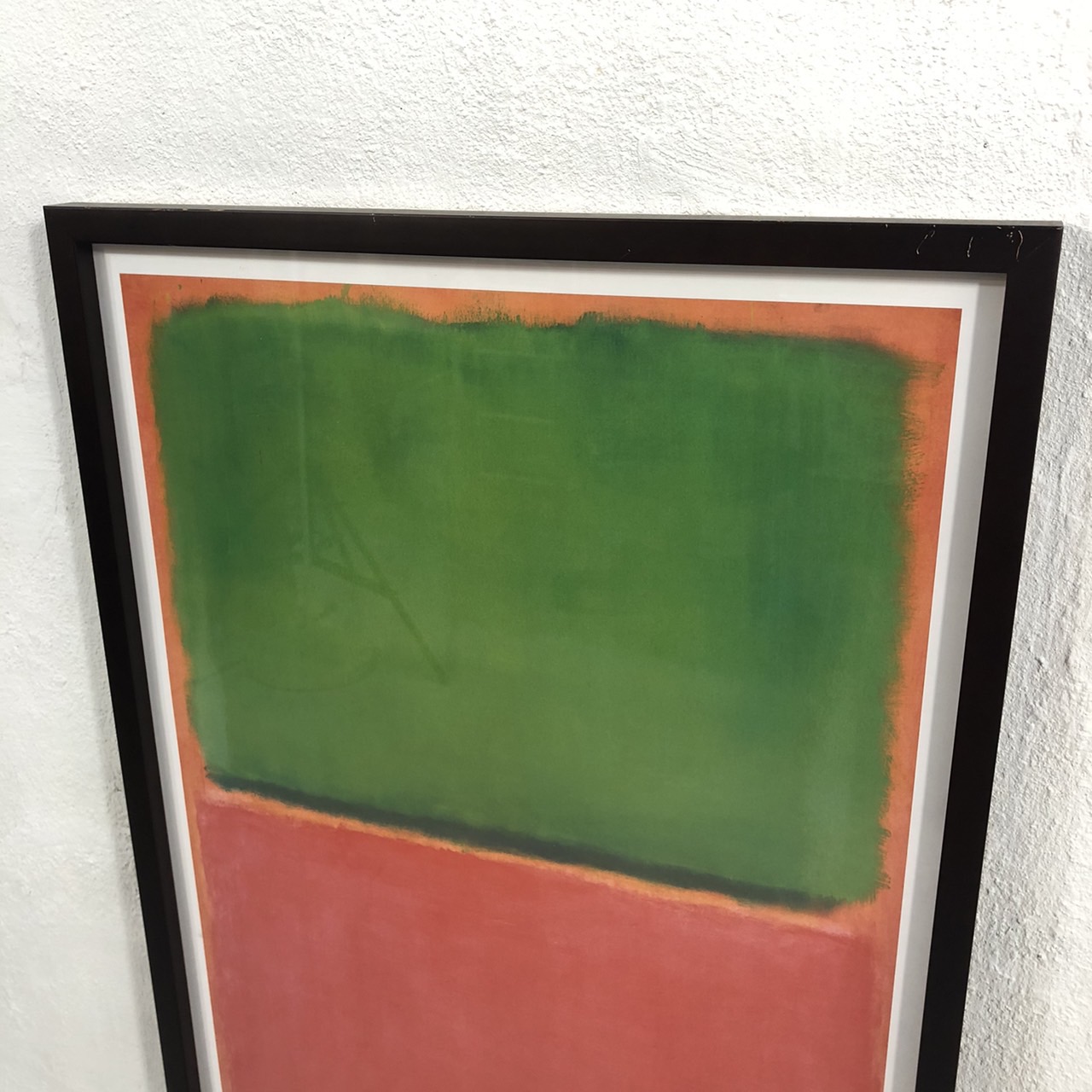 Mark Rothko Green Red on Orange 詳細3