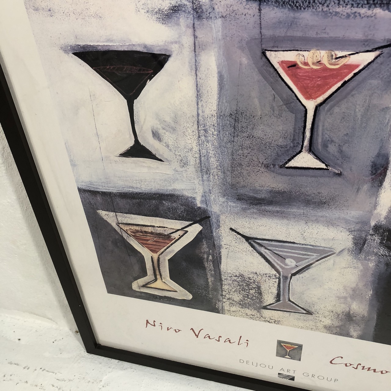 DELJOU ART GROUP カクテルグラス アートポスター 詳細5