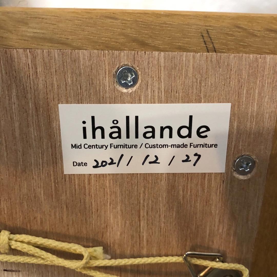 ihållande ウォールミラー S オーク材 詳細4