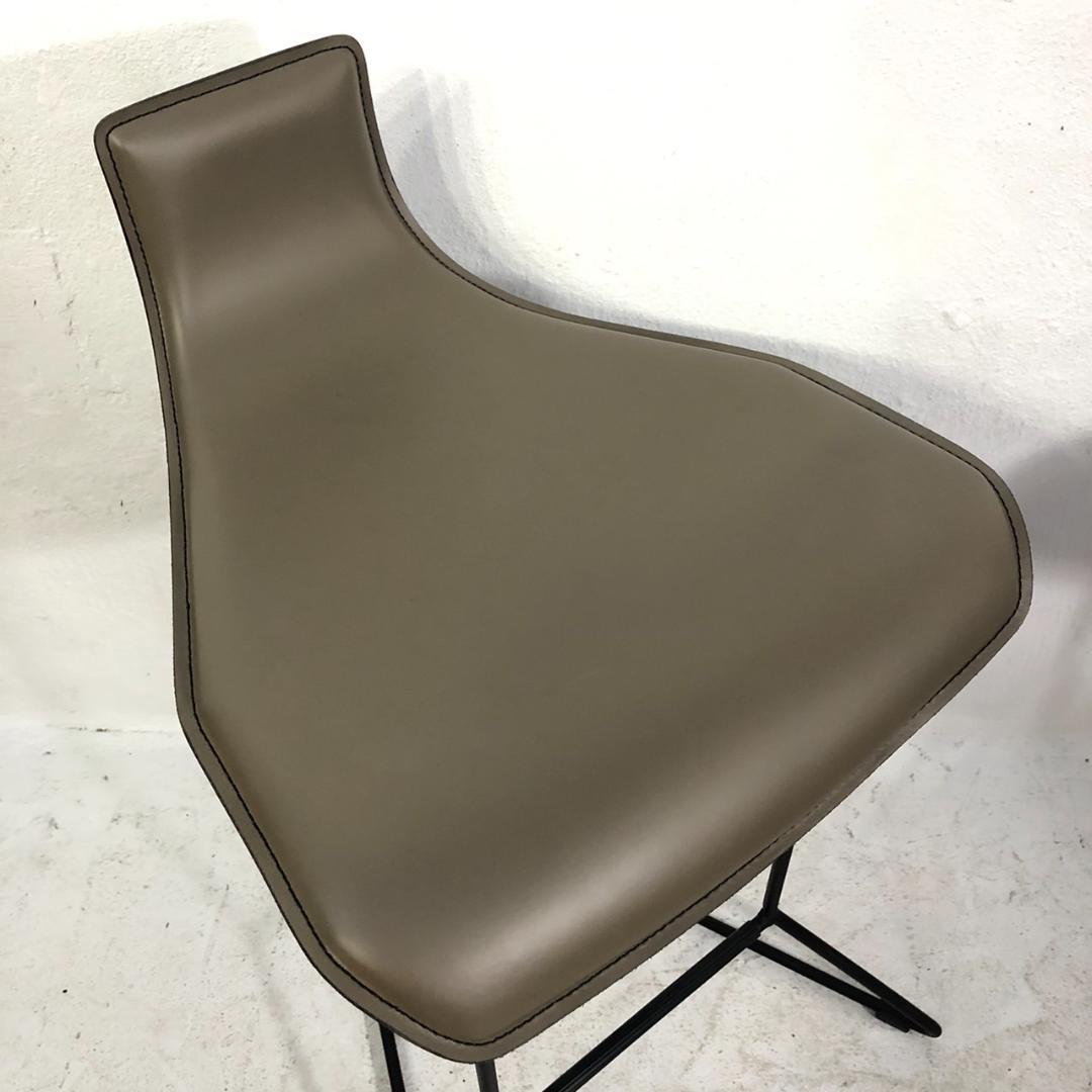 Pepe cattelan italia レザーカウンタースツール 2脚セット 詳細4