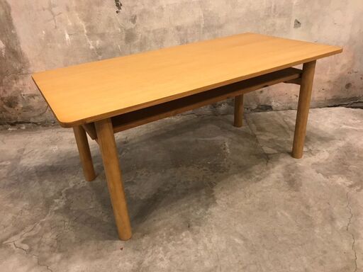 MUJI センターテーブル オーク材