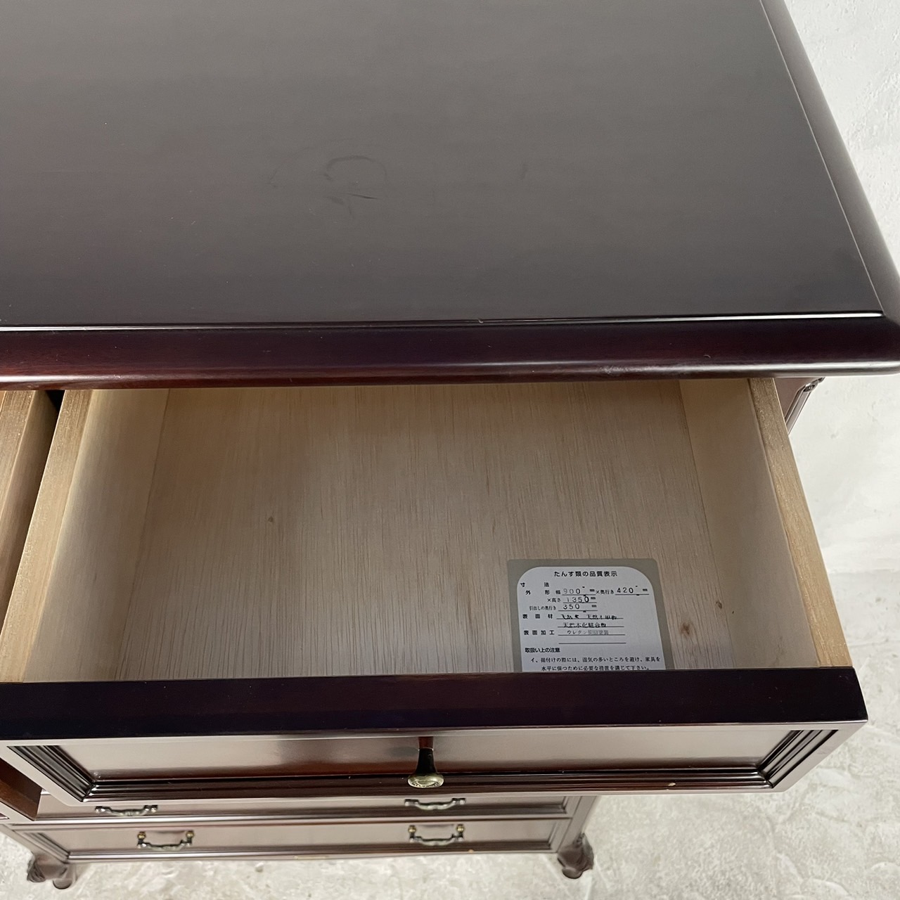 東海家具 ハリウッドシリーズ 高級キャビネット 詳細6
