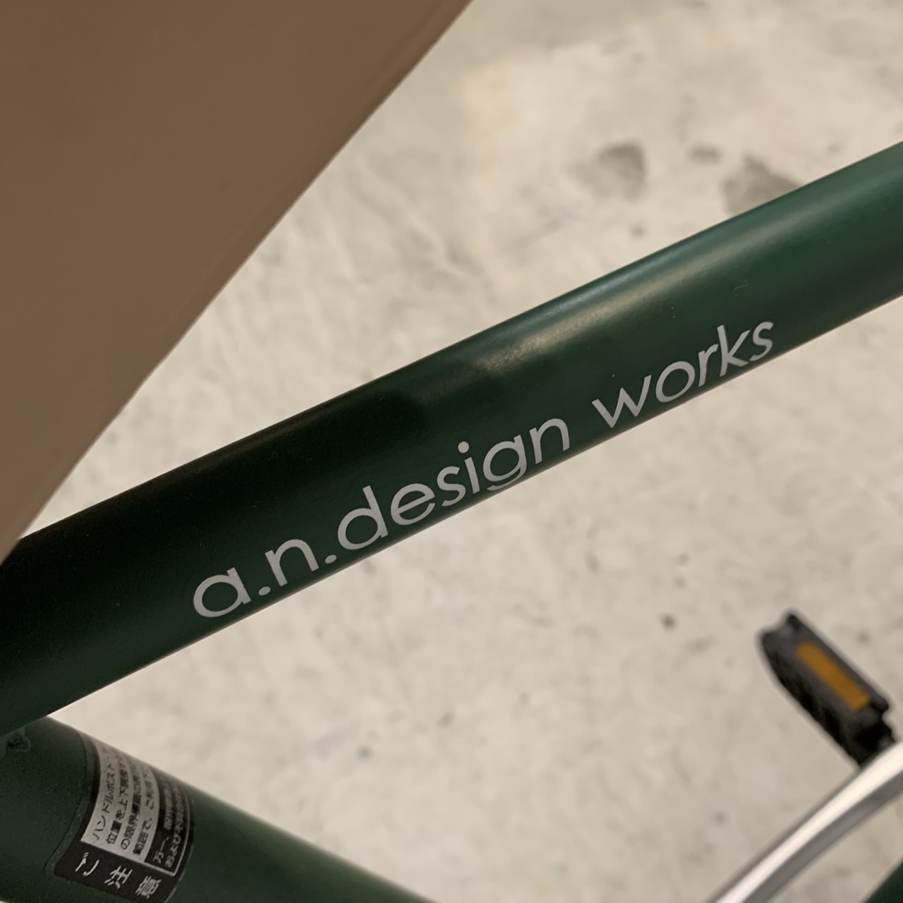 a.n.design works ロードバイク モスグリーン 詳細6