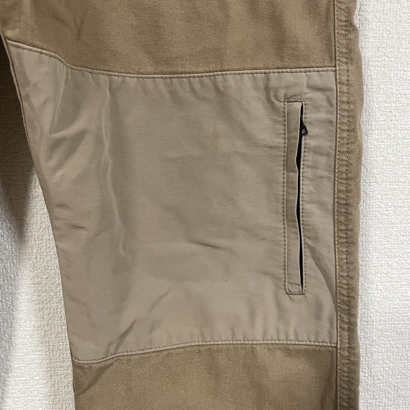 Lee Trek ワークパンツ L ベージュ 切替 ビッグポケット,日本製 詳細2