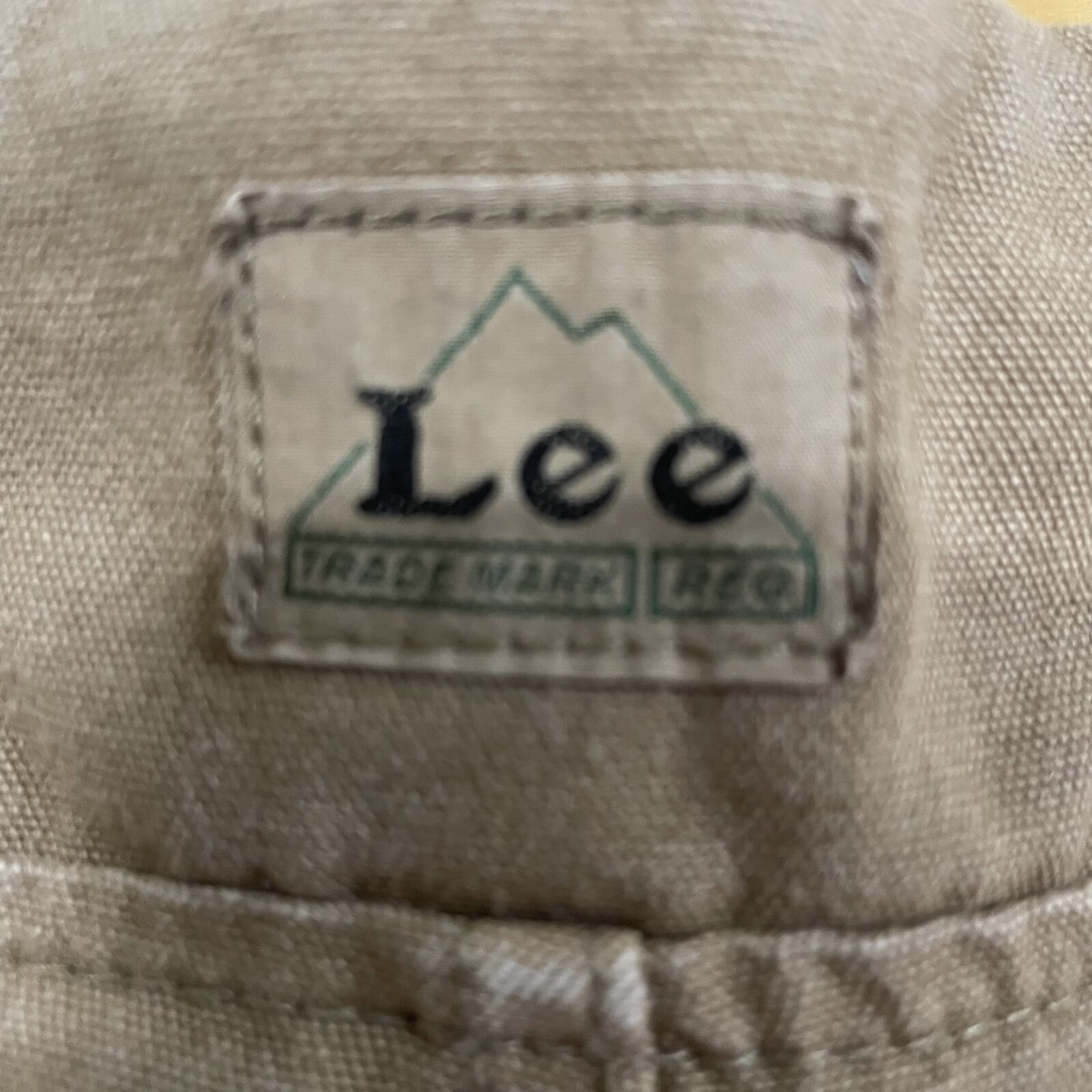 Lee Trek ワークパンツ L ベージュ 切替 ビッグポケット,日本製 詳細5