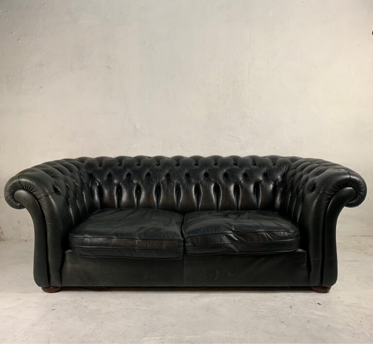 CONRAN  3P leather sofa