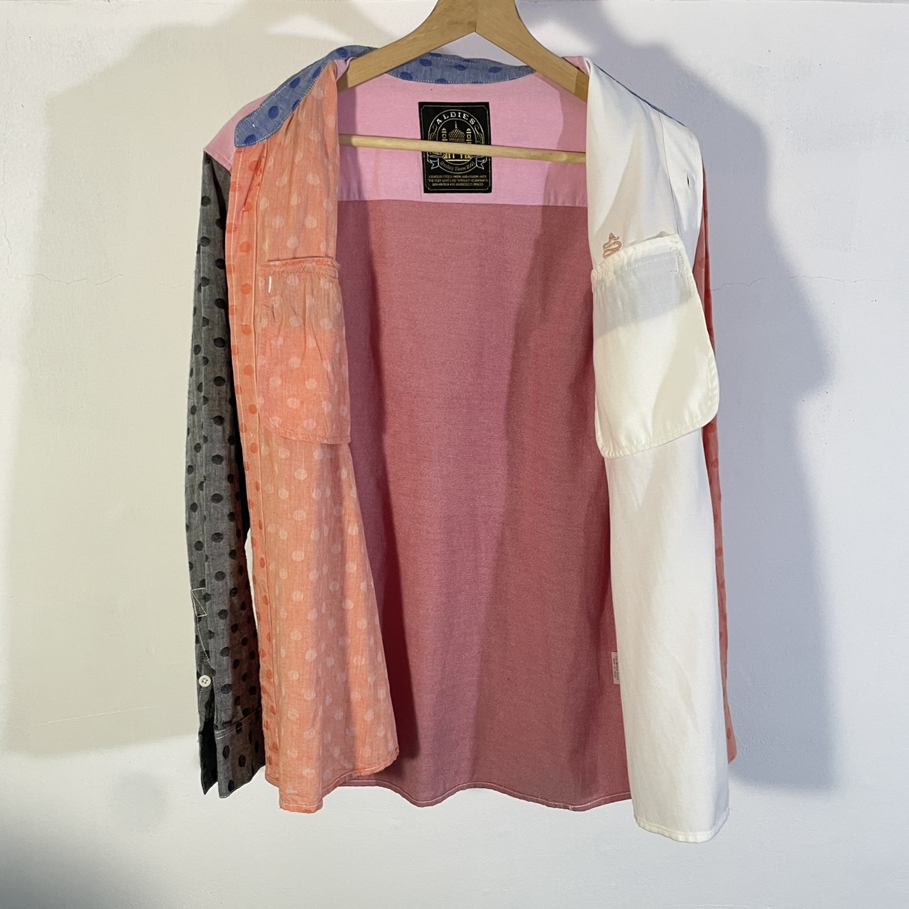 ALDIES ドット柄 長袖シャツ - 中古