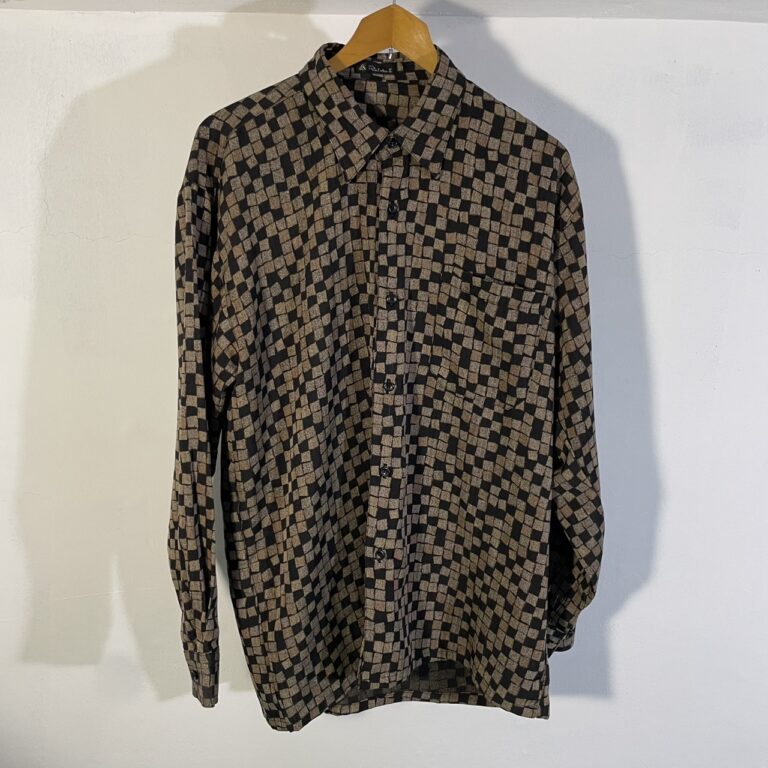 RATOKU II チェック長袖シャツ