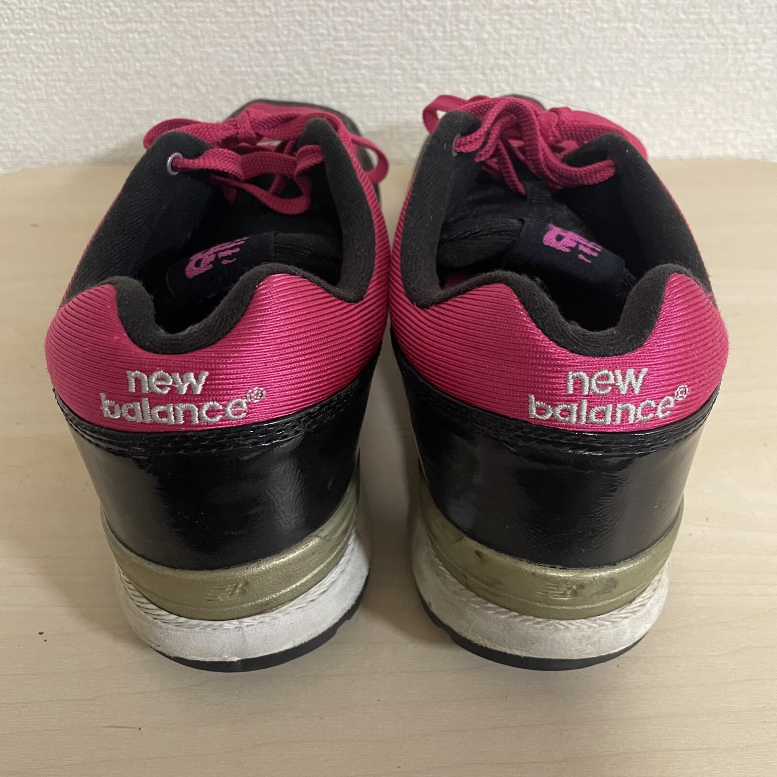 NEW BALANCE スニーカー ブラック×ピンク 詳細2