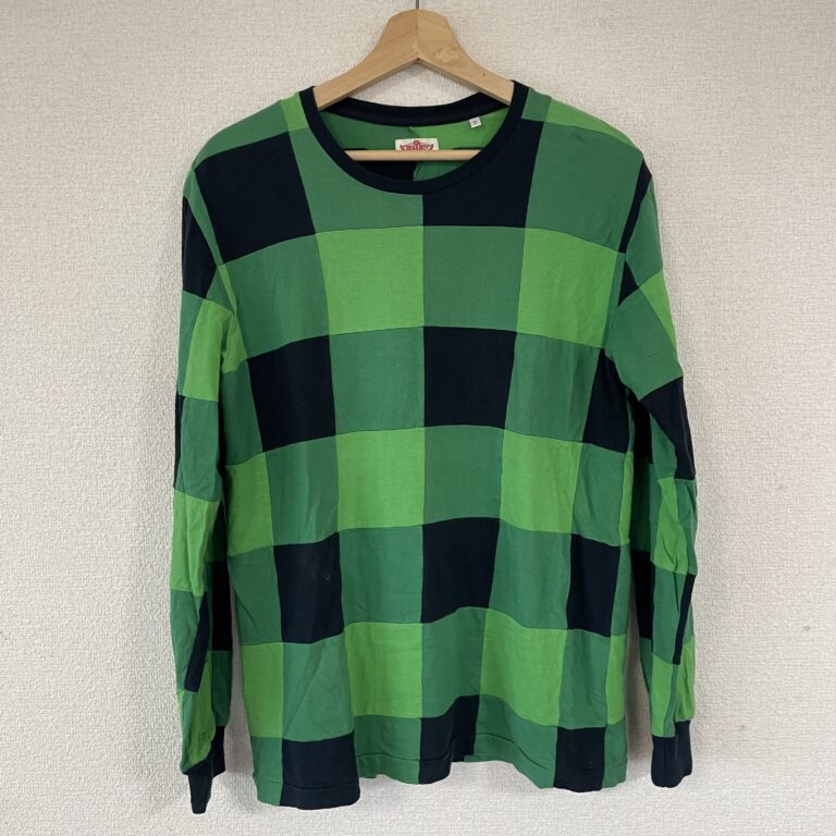 HOLLYWOOD RANCH MARKET（ハリウッドランチマーケット） ブロックチェック ロングスリーブTシャツ