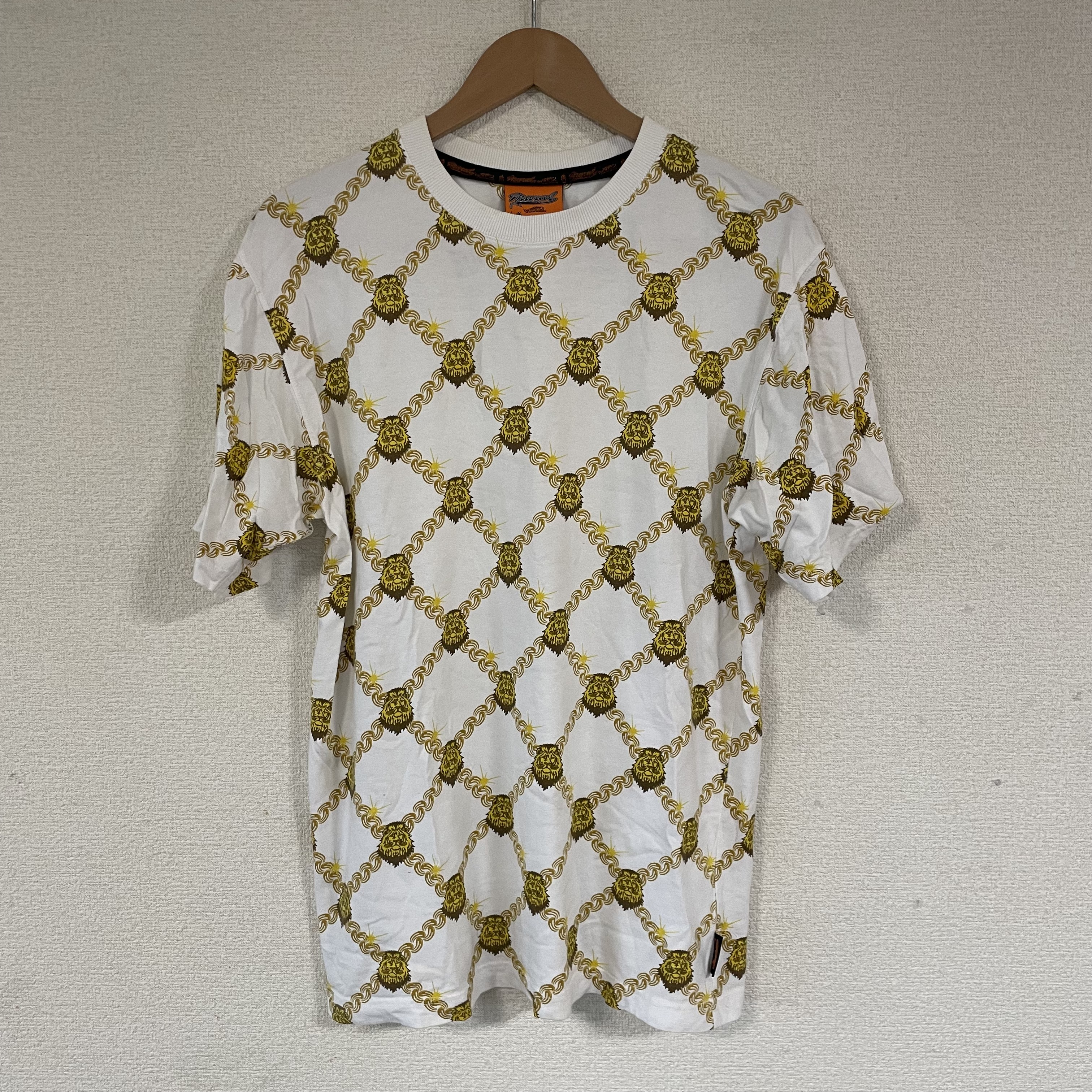 Manual Tシャツ L /クルーネック/半袖/チェーン風