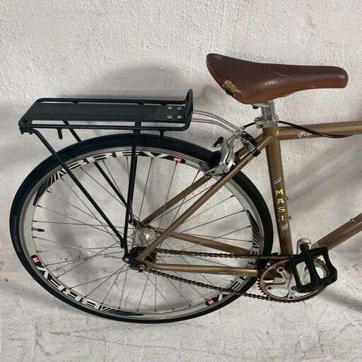 MASI FIXED UNO DROP CITY CYCLE マジィ ウノ ピストバイク  ゴールド 詳細2