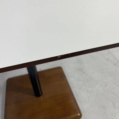 カリモク+60 カフェテーブル ウォールナット色 詳細9