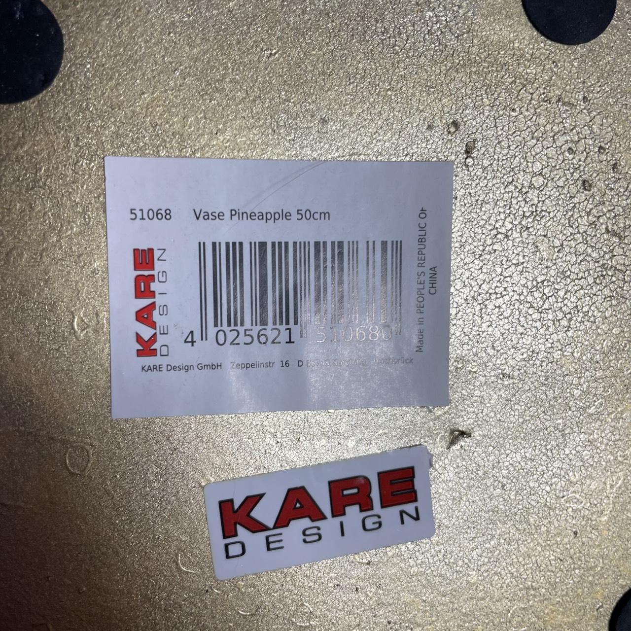 KARE DESIGN パイナップル フラワーベース 詳細4