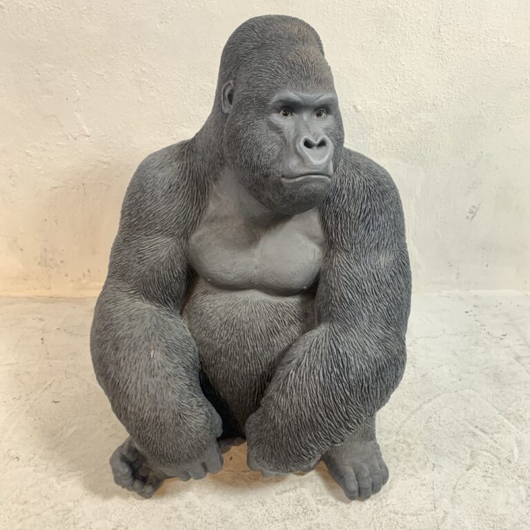 KARE DESIGN Deco Figurine Monkey Gorilla Side XL