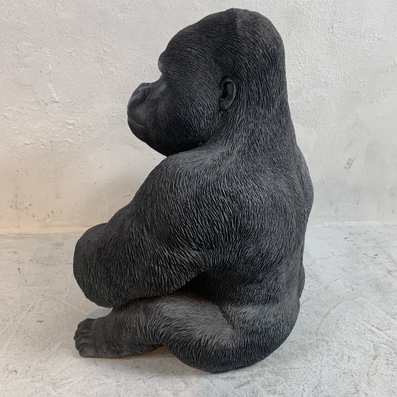 KARE DESIGN Deco Figurine Monkey Gorilla Side XL カレデザイン モンキーゴリラ 詳細6