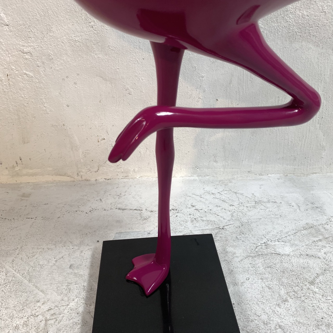 フラミンゴ　オブジェ　KARE 値引きします KARE DESIGN Deco Figurine Flamingo | 中古