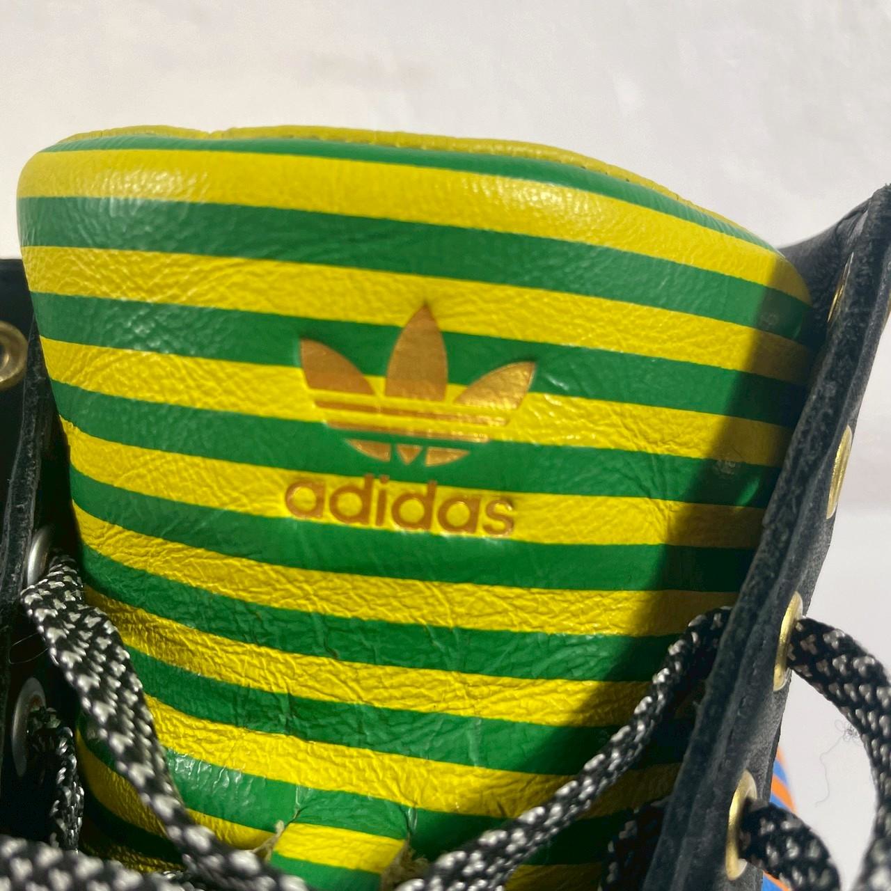 adidas Originals Rod Laver Vintage High ストライプ レザーハイカット 26.0cm 詳細5