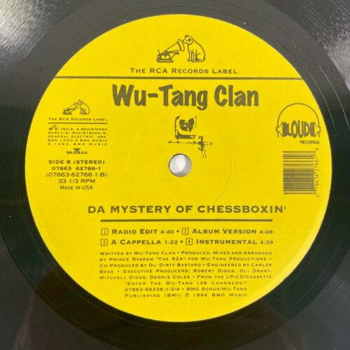 Wu-Tang Clan C.R.E.A.M. ウータン・クラン LP 詳細2