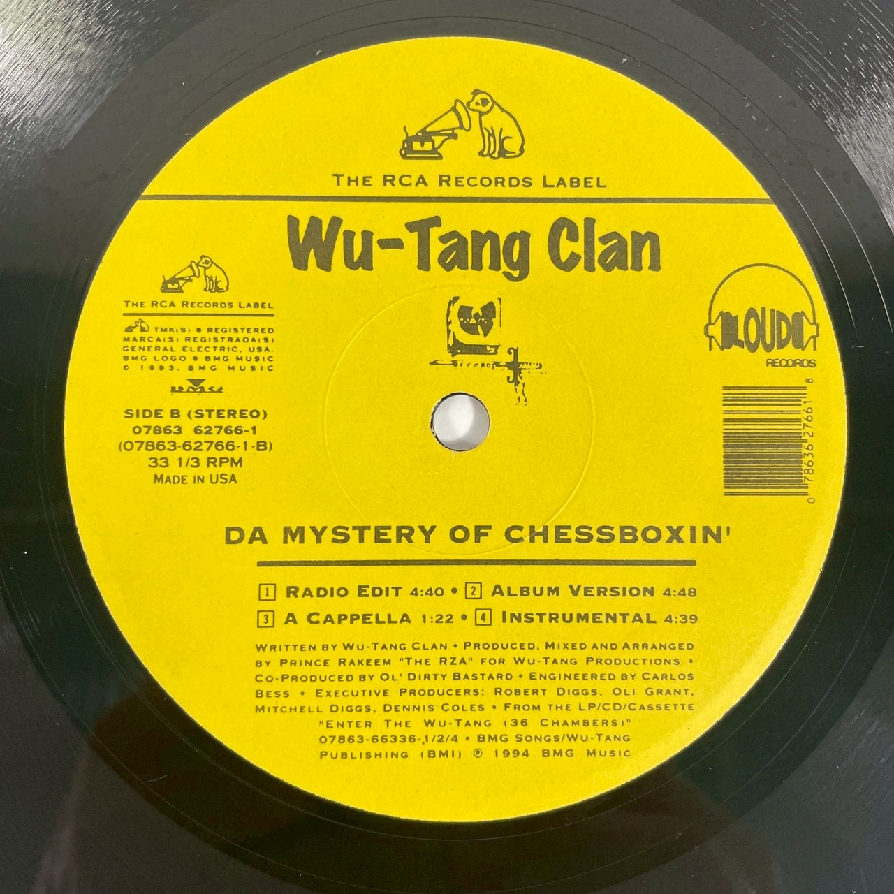 Wu-Tang Clan C.R.E.A.M. ウータン・クラン LP 詳細2