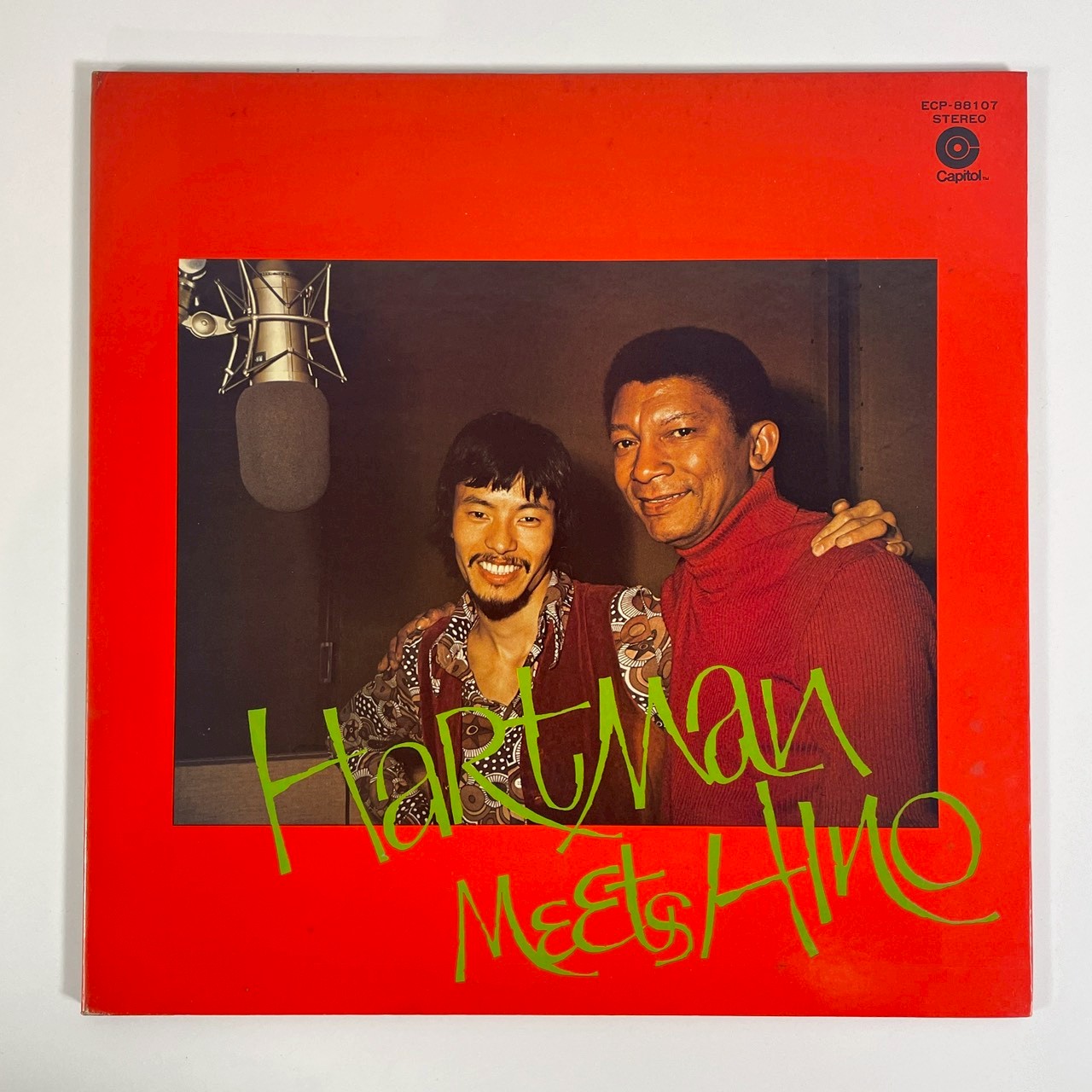 Johnny Hartman Meets Terumasa Hino HARTMAN MEETS HINO LPレコード Capitol ECP-88107 国内盤 STEREO 和ジャズ