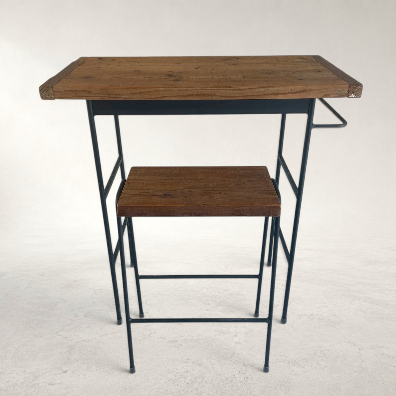 杉山製作所 FACT L WORK DESK アイアンデスク スツールセット | 中古家具