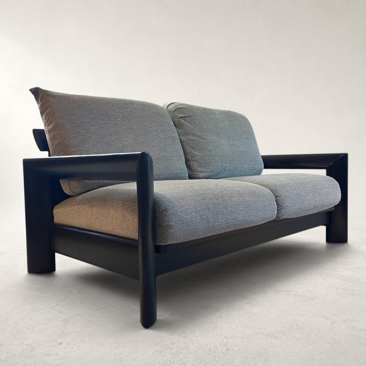飛騨家具 シラカワ レンブラント 2人掛けソファ SL-8002 オーク材 ファブリック