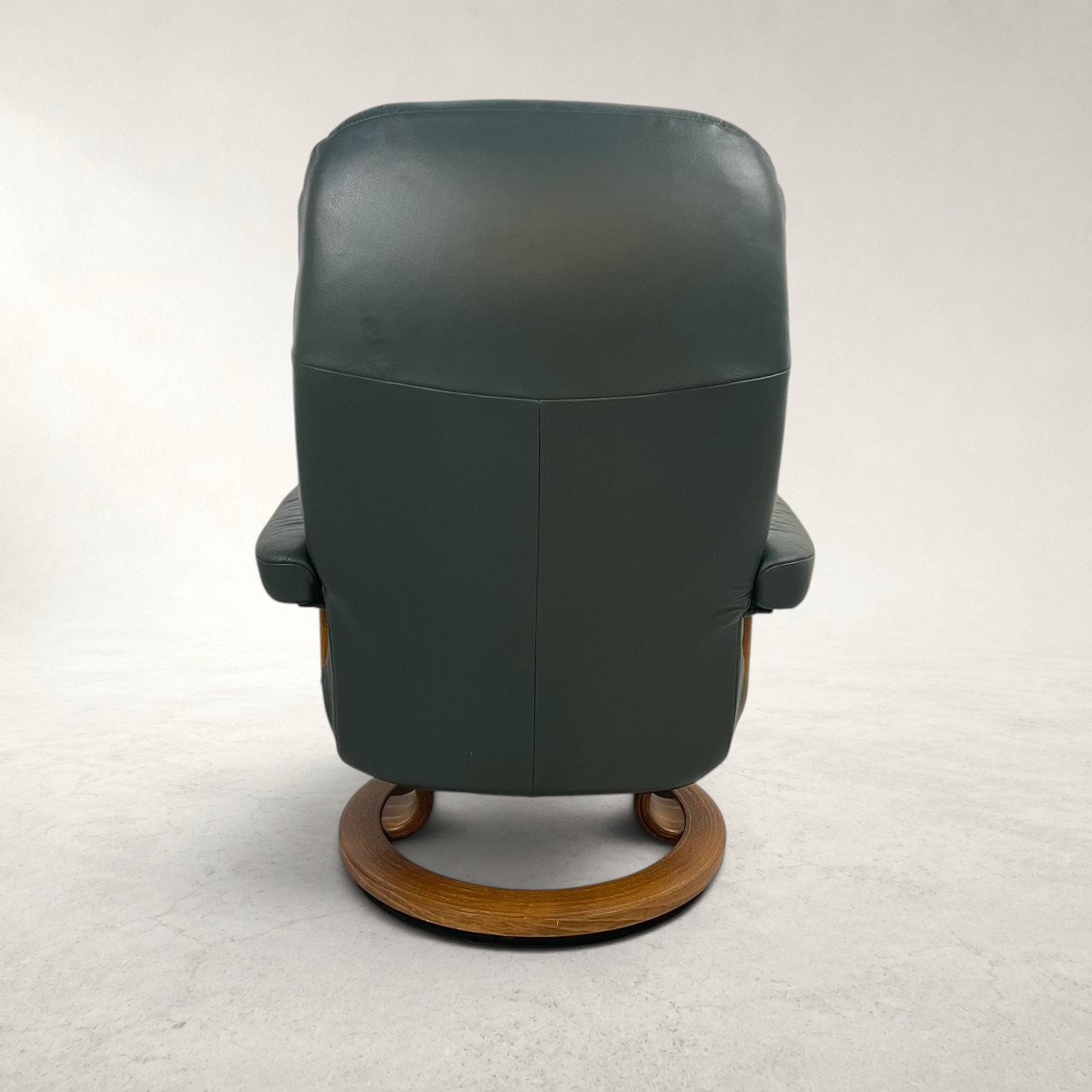 EKORNES エコーネス Stressless ストレスレスチェア 本革 リクライニング オットマン付 ノルウェー製 グリーン 詳細3